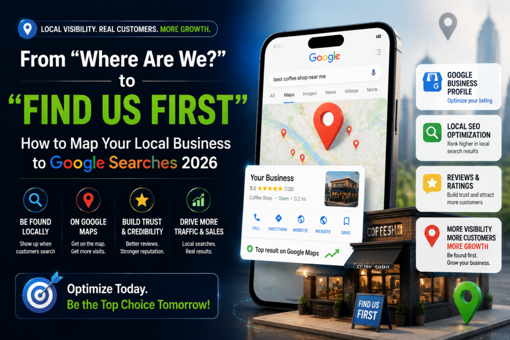 From "Where Are We?" to "Find Us First": How to Map Your Local Business to Google Searches 2026
