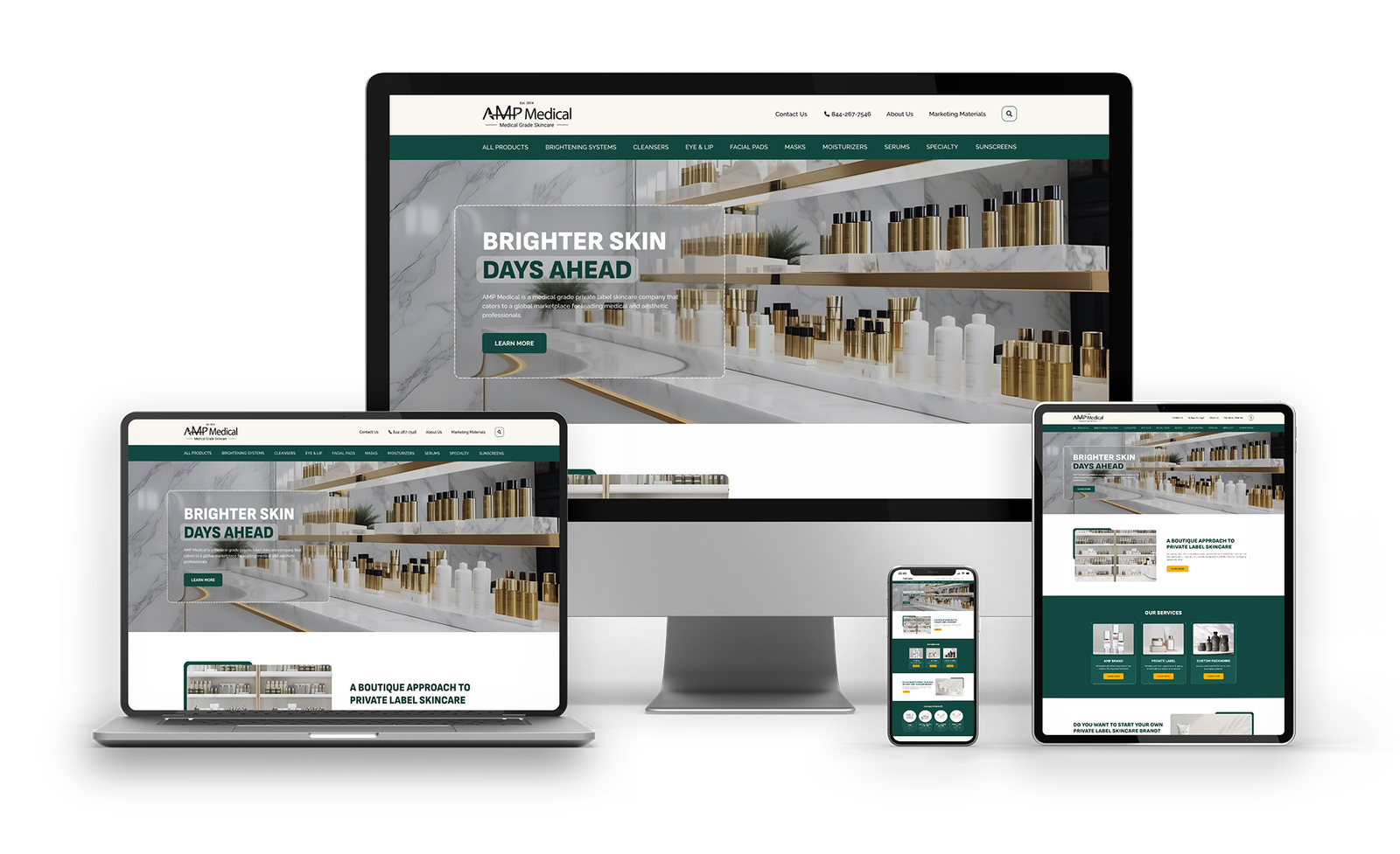Webclyde custom website UI presenting a sleek and intuitive user interface.