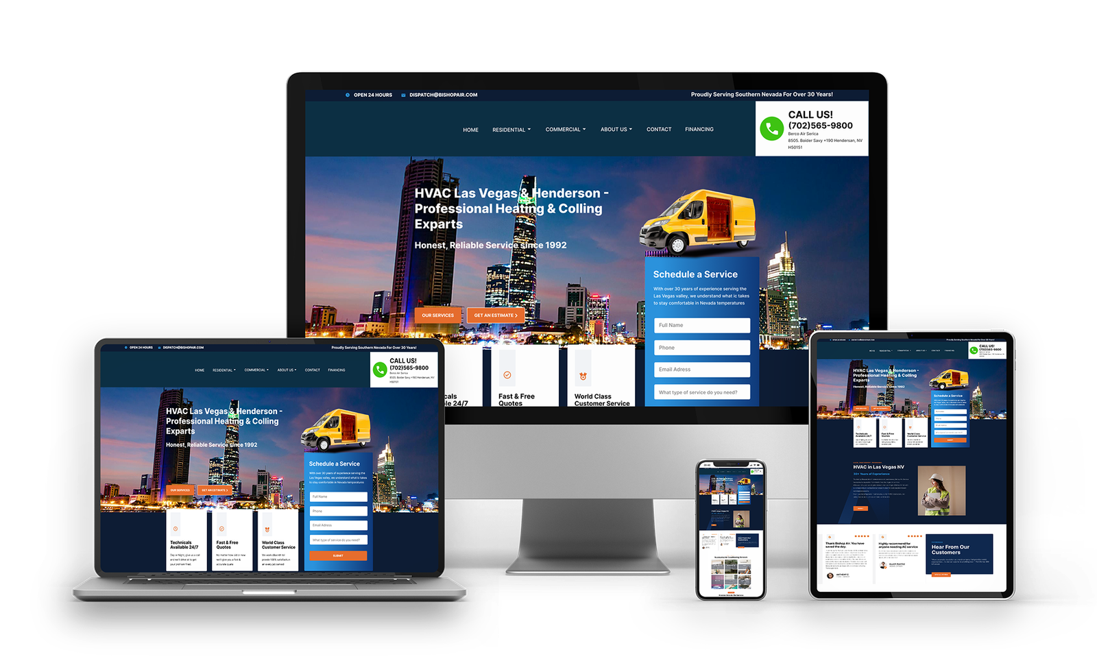 Webclyde website UI design highlighting modern aesthetics and functional layout.