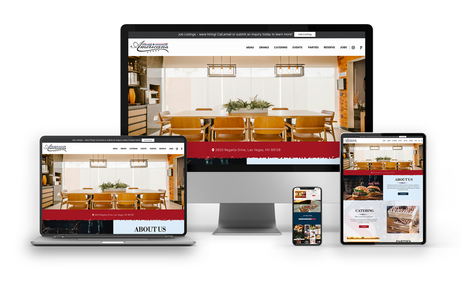 Webclyde web design example featuring modern typography and interface design.