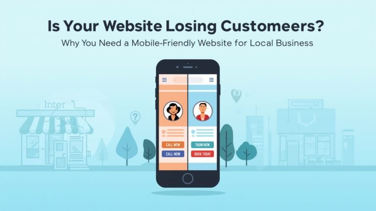 Is Your Website Losing Customers? Why You Need a Mobile Friendly Website for Local Business