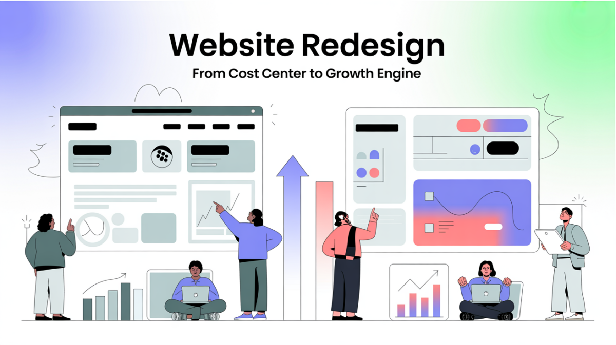 Is your website a place where you spend money or a way to grow your business? 5 Signs You Need to Redesign