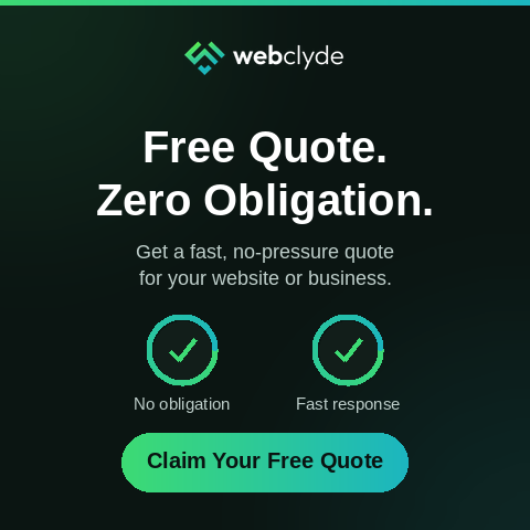 Get a free quote for website development services